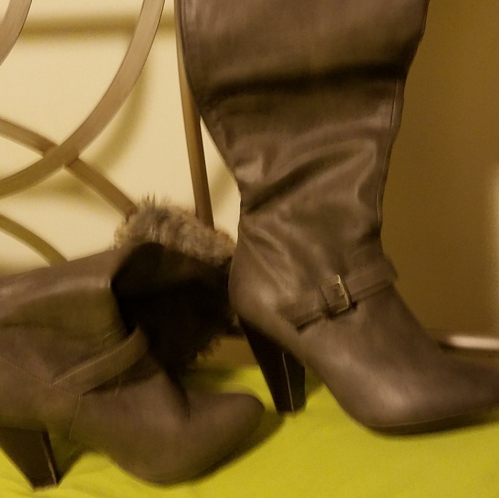 JustFab knee-high boots